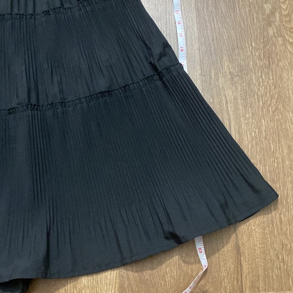 Dazy medium crinkled skirt black - Picture 3 of 4